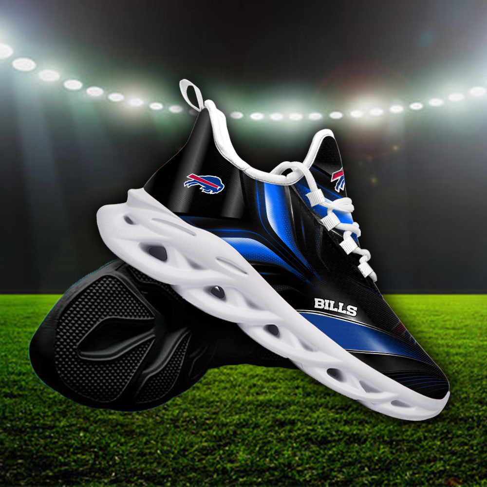 Personalized Buffalo Bills NFL Max Soul Shoes Sneakers for Men And Women – NFL Football Fan Shoes, Team Sneakers - Image 3