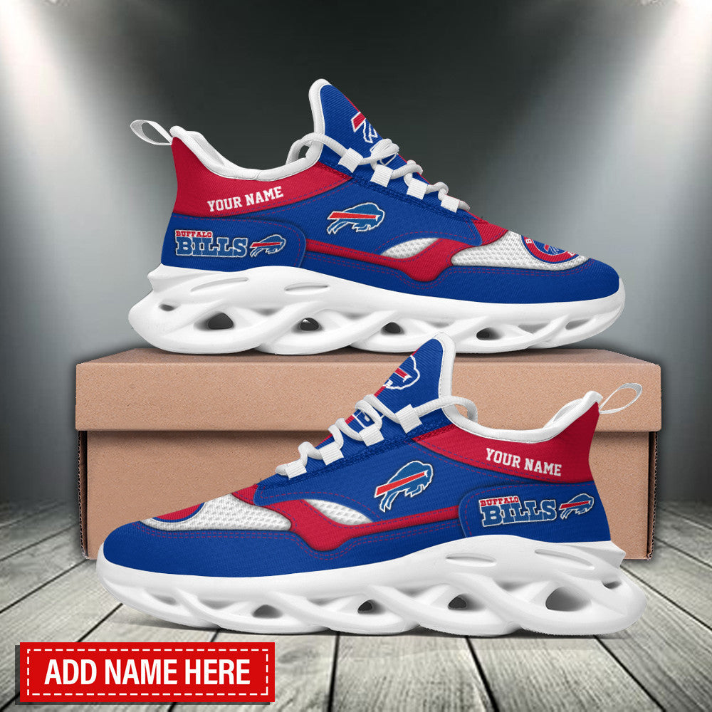 Personalized Buffalo Bills NFL Max Soul Shoes Sneakers for Men And Women – NFL Football Fan Shoes, Team Sneakers - Image 3