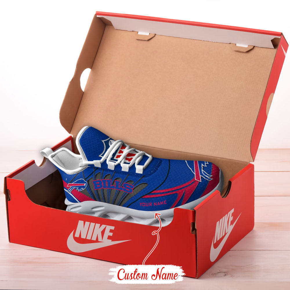 Personalized Buffalo Bills NFL Max Soul Shoes Sneakers for Men And Women – NFL Football Fan Shoes, Team Sneakers - Image 4