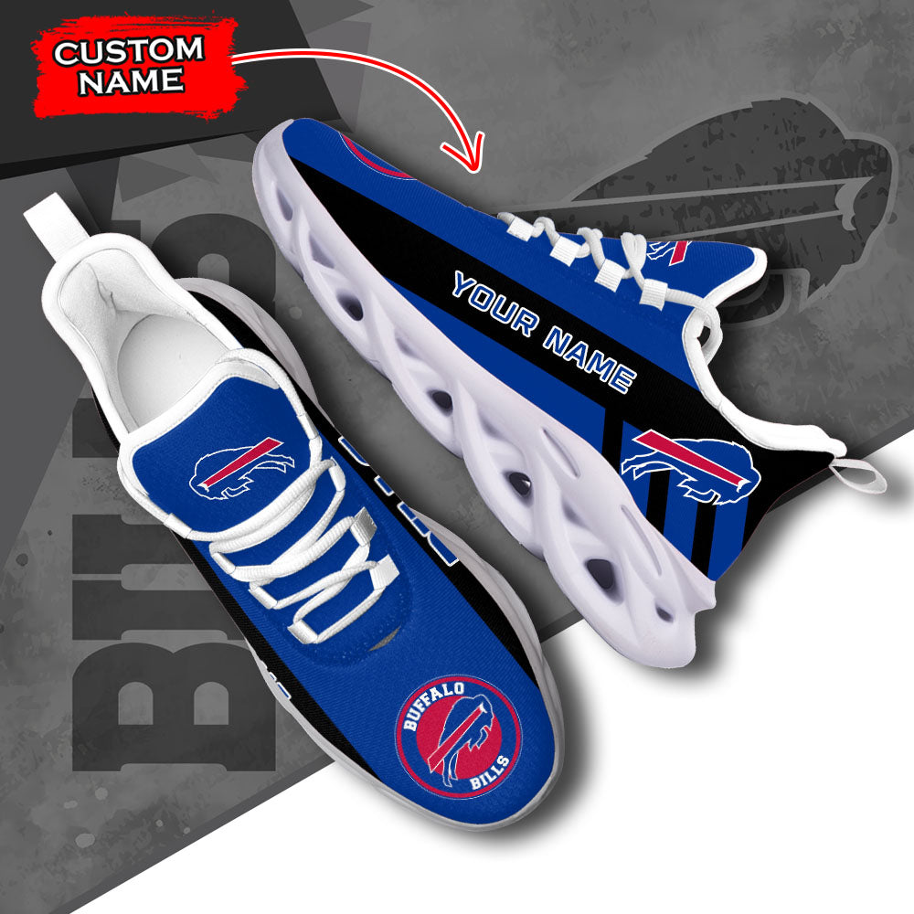 Personalized Buffalo Bills NFL Max Soul Shoes Sneakers for Men And Women – NFL Football Fan Shoes, Team Sneakers - Image 6