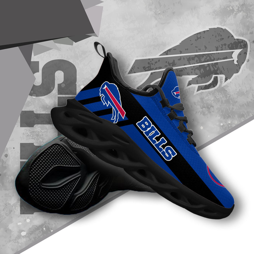 Personalized Buffalo Bills NFL Max Soul Shoes Sneakers for Men And Women – NFL Football Fan Shoes, Team Sneakers - Image 4