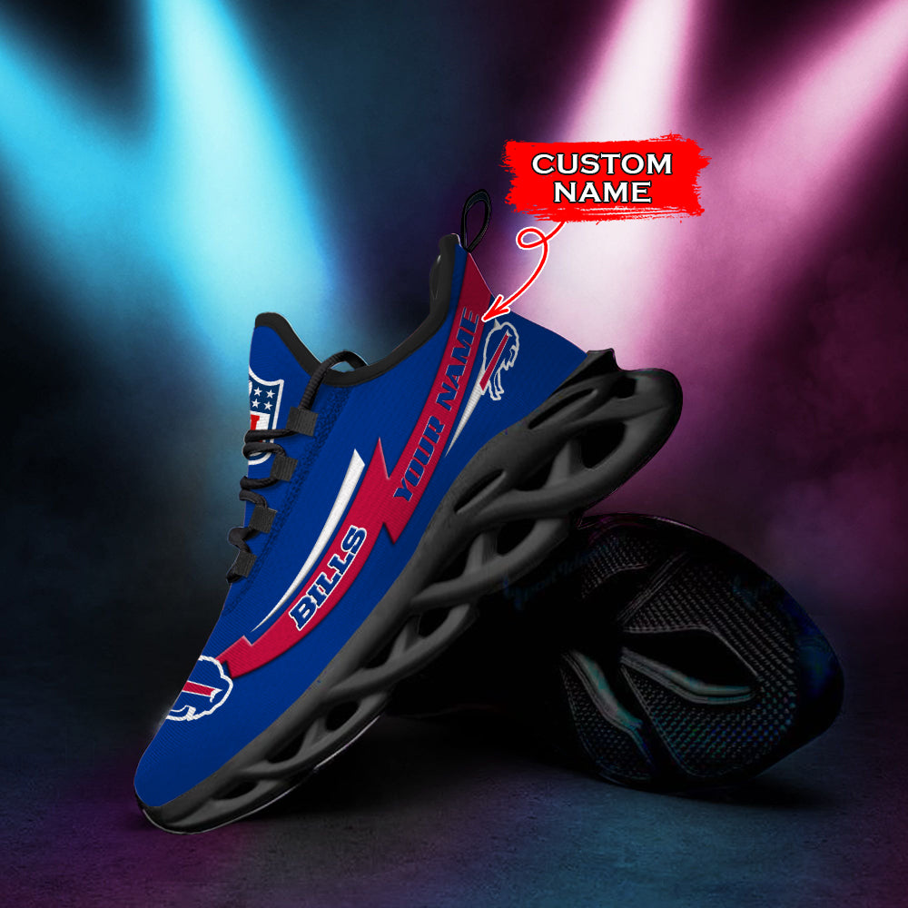 Personalized Buffalo Bills NFL Max Soul Shoes Sneakers for Men And Women – NFL Football Fan Shoes, Team Sneakers - Image 6