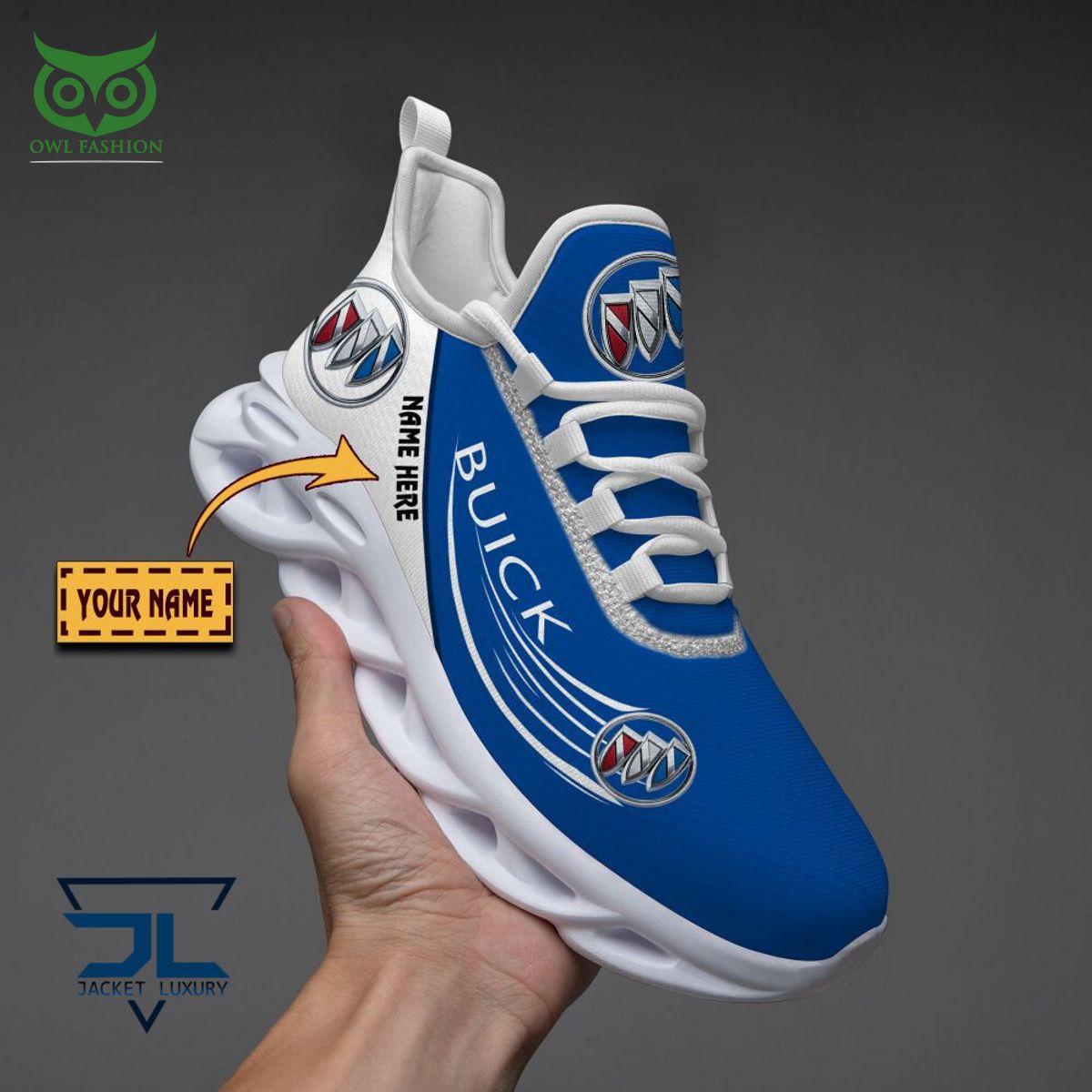 Personalized Buick Max Soul Shoes Sneakers for Men And Women – Car Shoes, Racing Sneakers