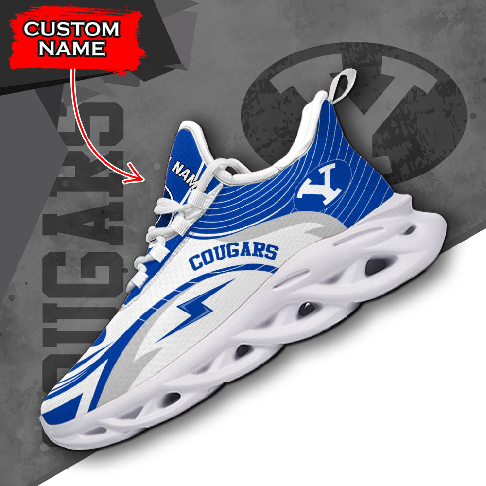 Personalized BYU Cougars NCAA Max Soul Shoes Sneakers for Men And Women – NCAA Fan Shoes, Team Sneakers