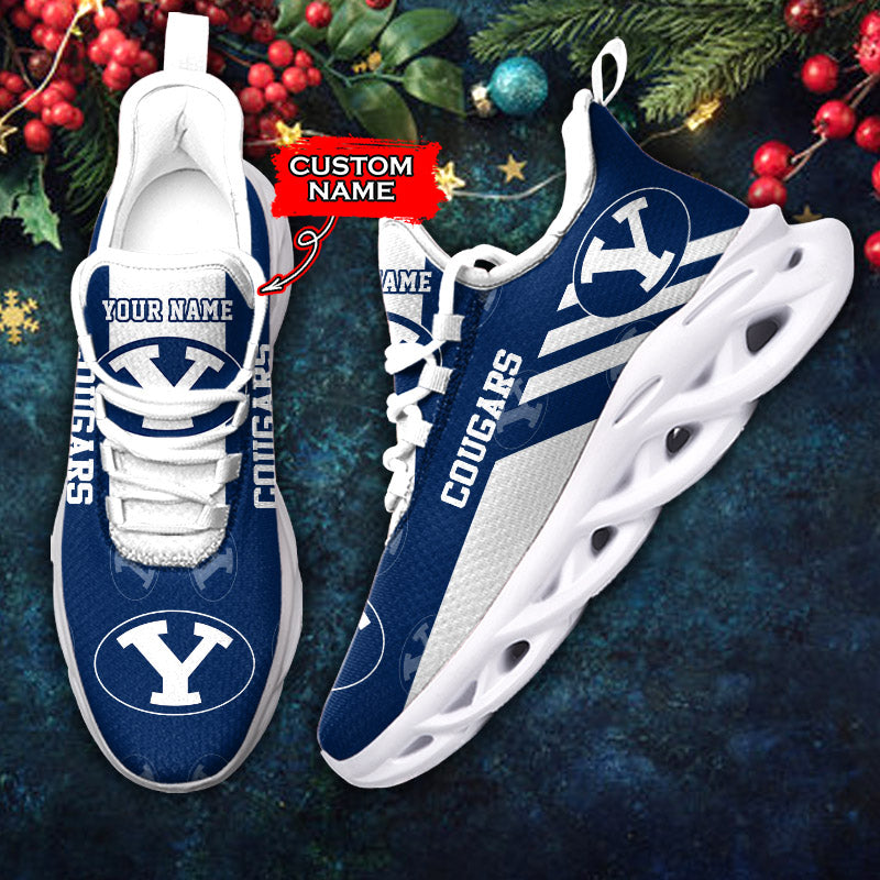 Personalized BYU Cougars NCAA Max Soul Shoes Sneakers for Men And Women – NCAA Fan Shoes, Team Sneakers