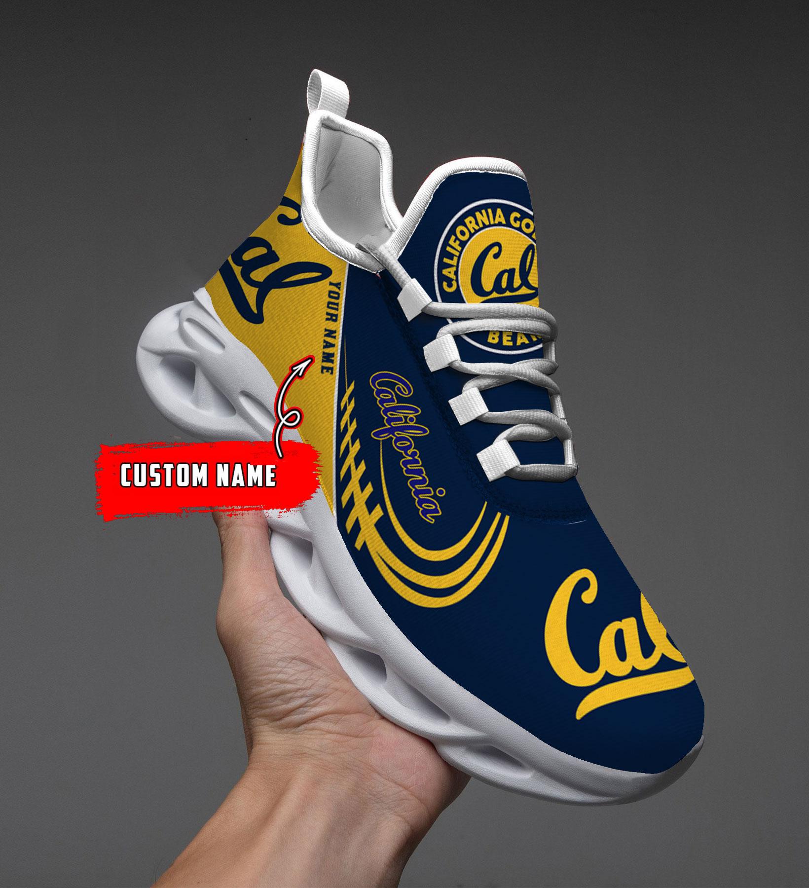 Personalized California Golden Bears Max Soul Shoes Sneakers for Men And Women – NFL Football Fan Shoes, Team Sneakers