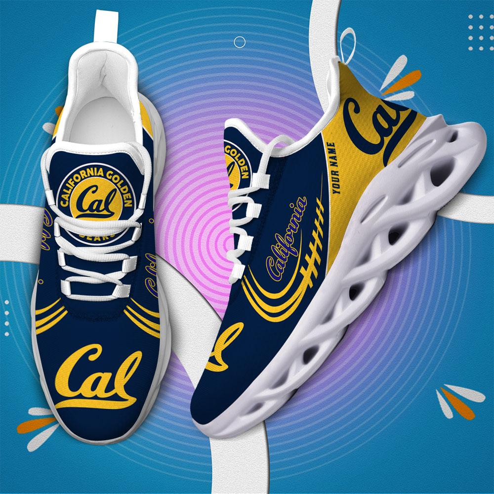 Personalized California Golden Bears Max Soul Shoes Sneakers for Men And Women – NFL Football Fan Shoes, Team Sneakers - Image 4