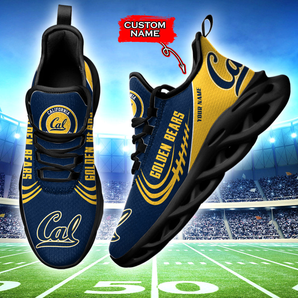 Personalized California Golden Bears NCAA Max Soul Shoes Sneakers for Men And Women – NCAA Fan Shoes, Team Sneakers - Image 3