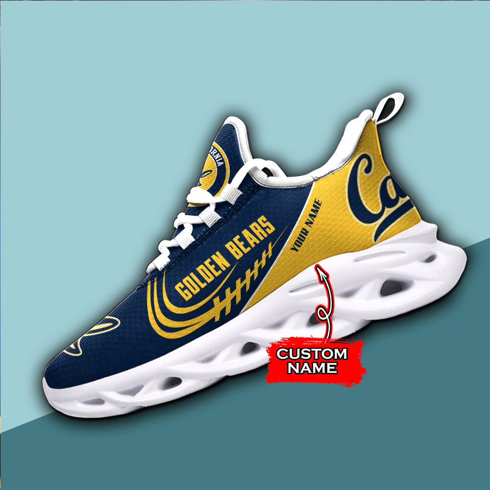 Personalized California Golden Bears NCAA Max Soul Shoes Sneakers for Men And Women – NCAA Fan Shoes, Team Sneakers - Image 4