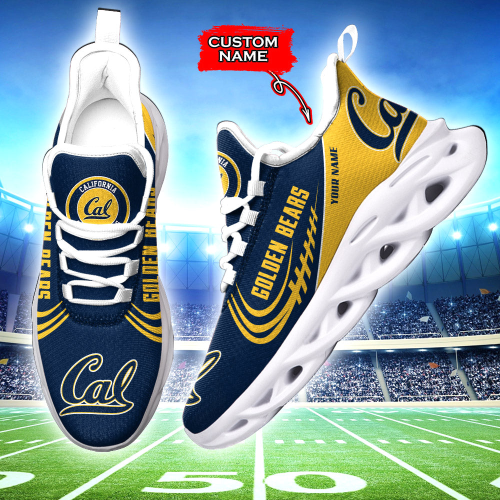Personalized California Golden Bears NCAA Max Soul Shoes Sneakers for Men And Women – NCAA Fan Shoes, Team Sneakers