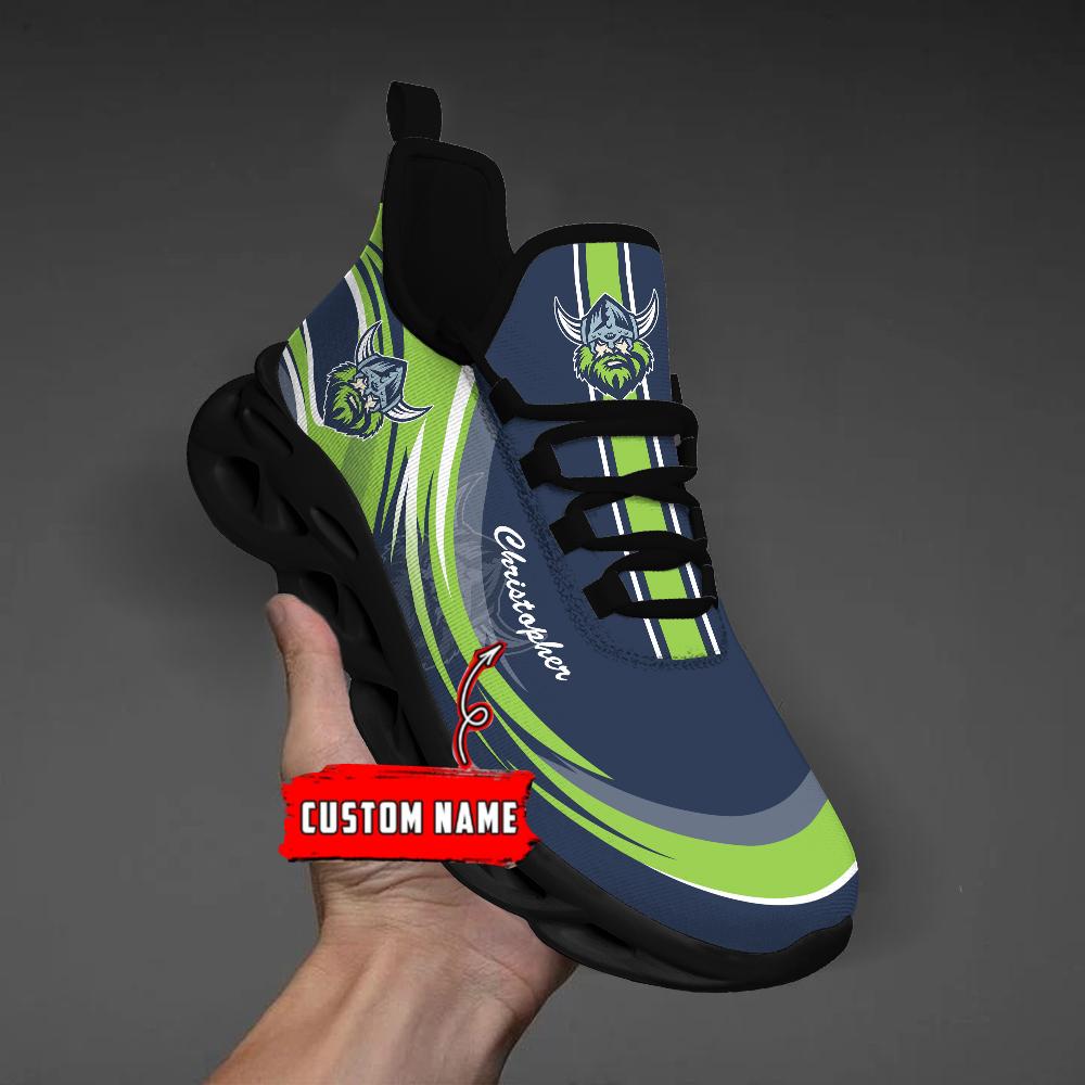 Personalized Canberra Raiders Max Soul Shoes Sneakers for Men And Women – NFL Football Fan Shoes, Team Sneakers - Image 5