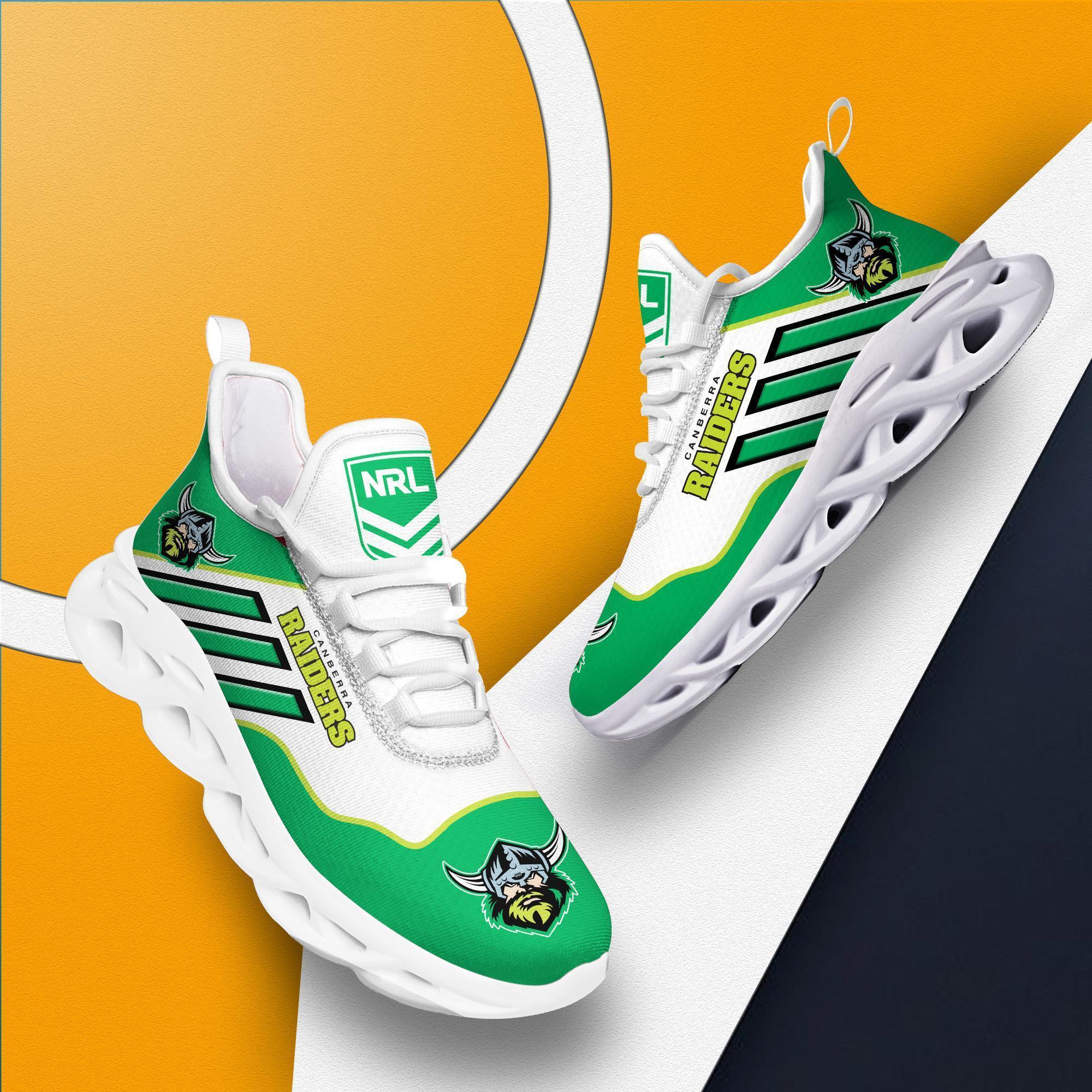 Personalized Canberra Raiders Max Soul Shoes Sneakers for Men And Women – NFL Football Fan Shoes, Team Sneakers - Image 4