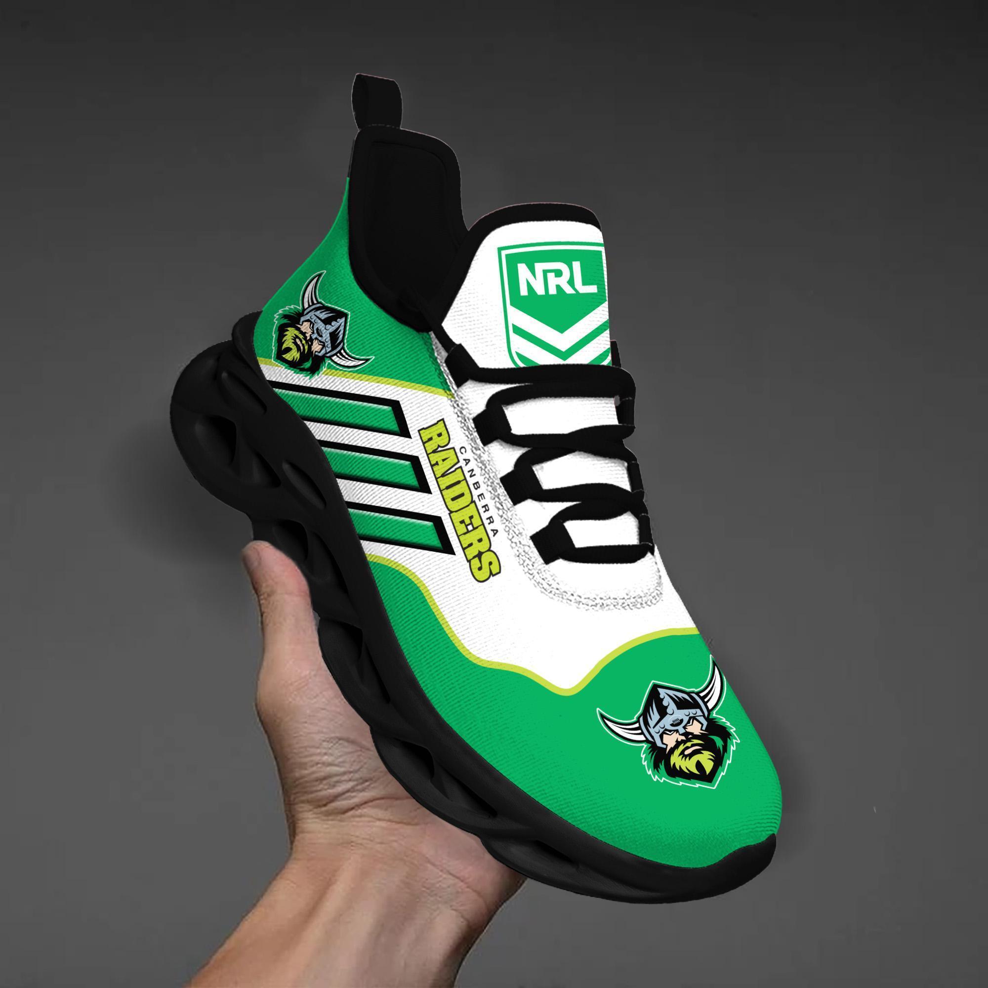 Personalized Canberra Raiders Max Soul Shoes Sneakers for Men And Women – NFL Football Fan Shoes, Team Sneakers - Image 9