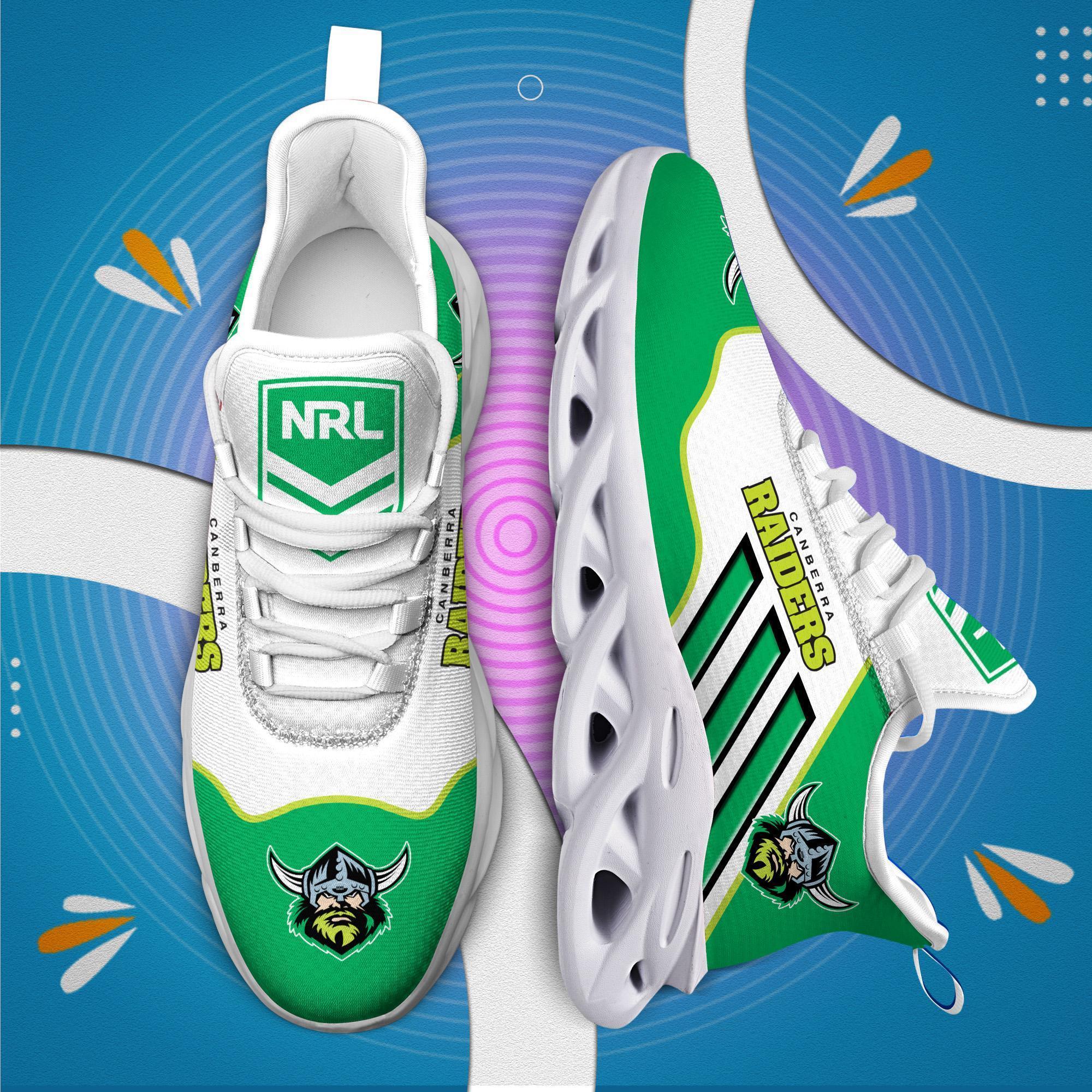 Personalized Canberra Raiders Max Soul Shoes Sneakers for Men And Women – NFL Football Fan Shoes, Team Sneakers - Image 8