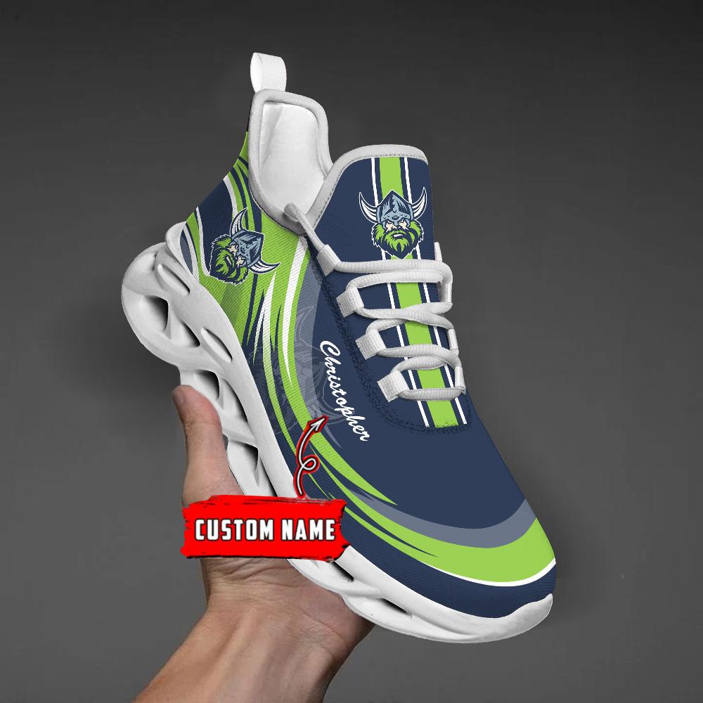 Personalized Canberra Raiders Max Soul Shoes Sneakers for Men And Women – NFL Football Fan Shoes, Team Sneakers - Image 6