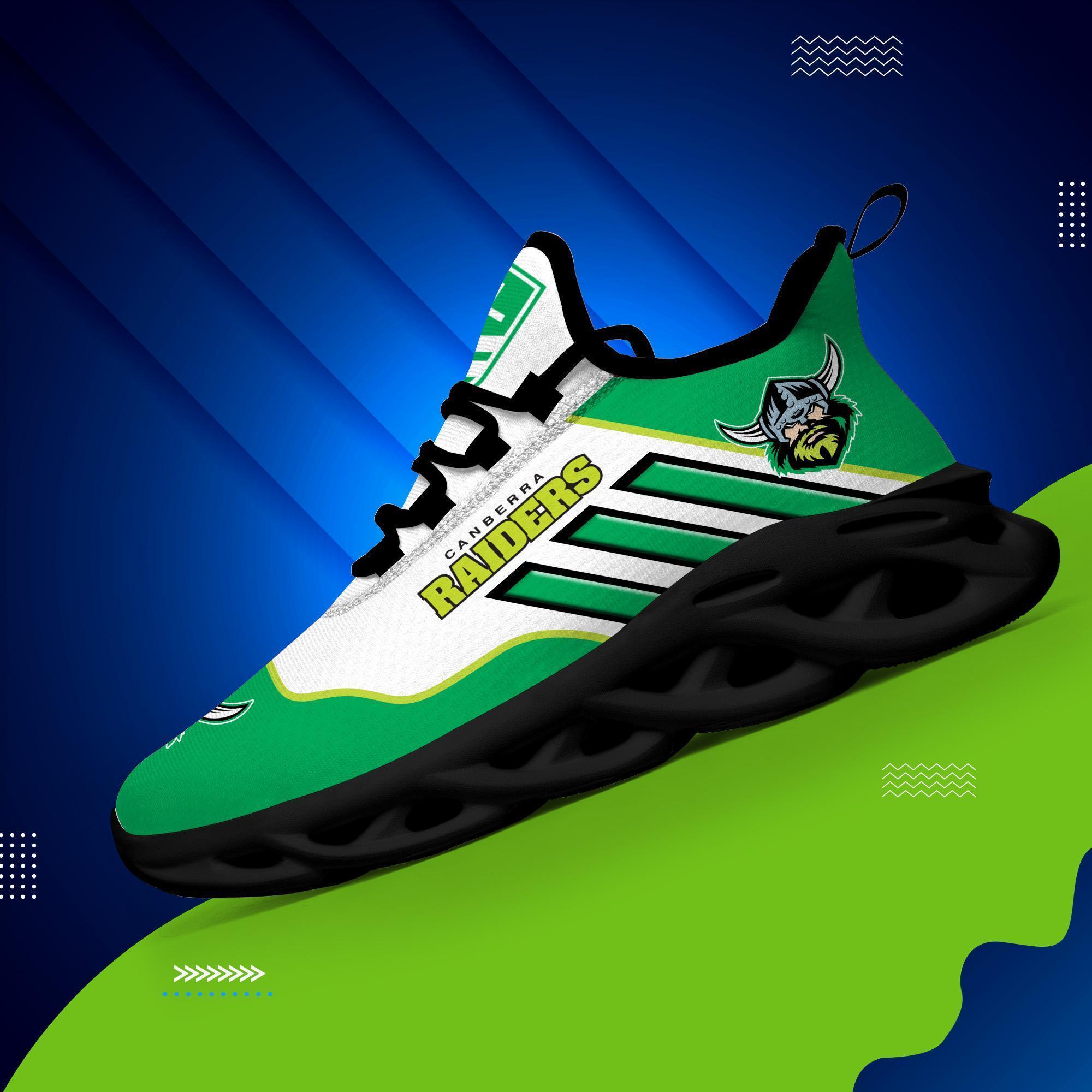 Personalized Canberra Raiders Max Soul Shoes Sneakers for Men And Women – NFL Football Fan Shoes, Team Sneakers - Image 5