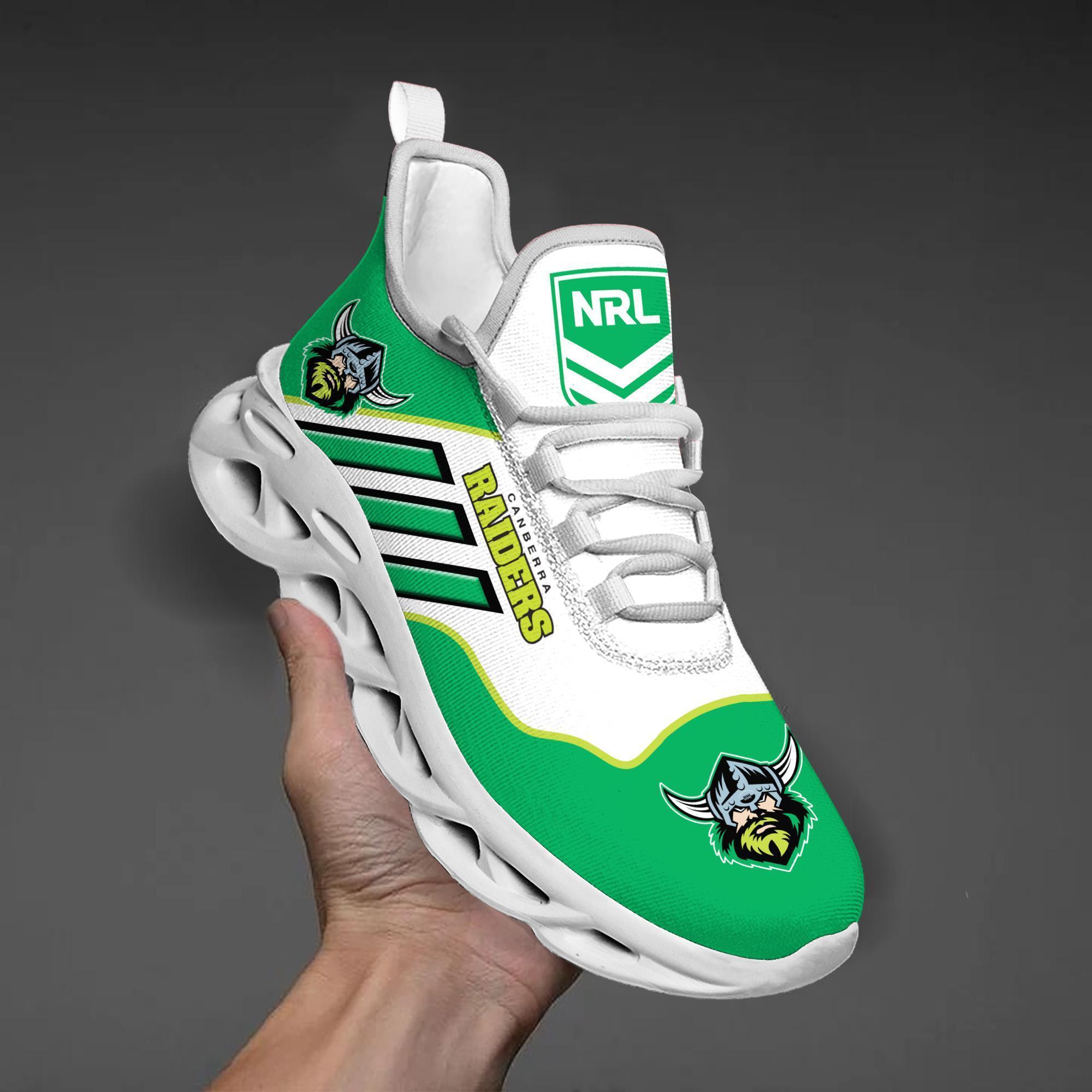 Personalized Canberra Raiders Max Soul Shoes Sneakers for Men And Women – NFL Football Fan Shoes, Team Sneakers