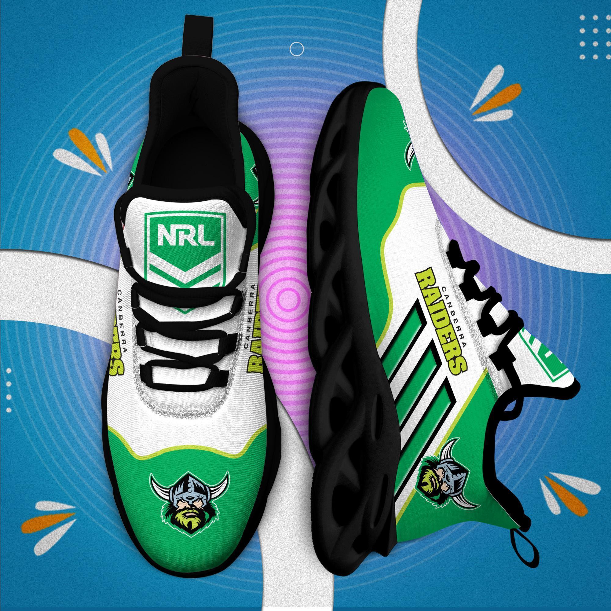Personalized Canberra Raiders Max Soul Shoes Sneakers for Men And Women – NFL Football Fan Shoes, Team Sneakers - Image 7