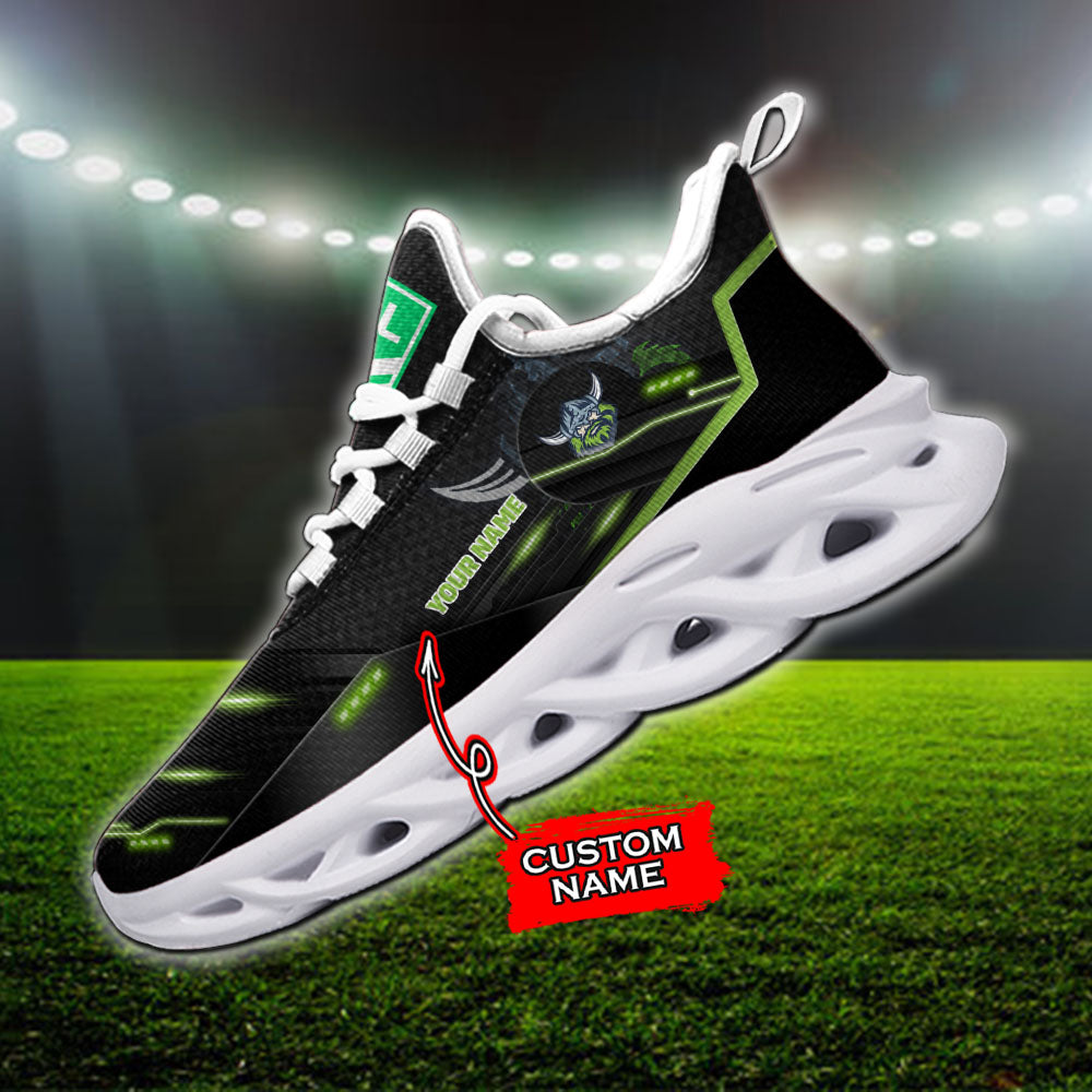 Personalized Canberra Raiders NRL Max Soul Shoes Sneakers for Men And Women – NFL Football Fan Shoes, Team Sneakers