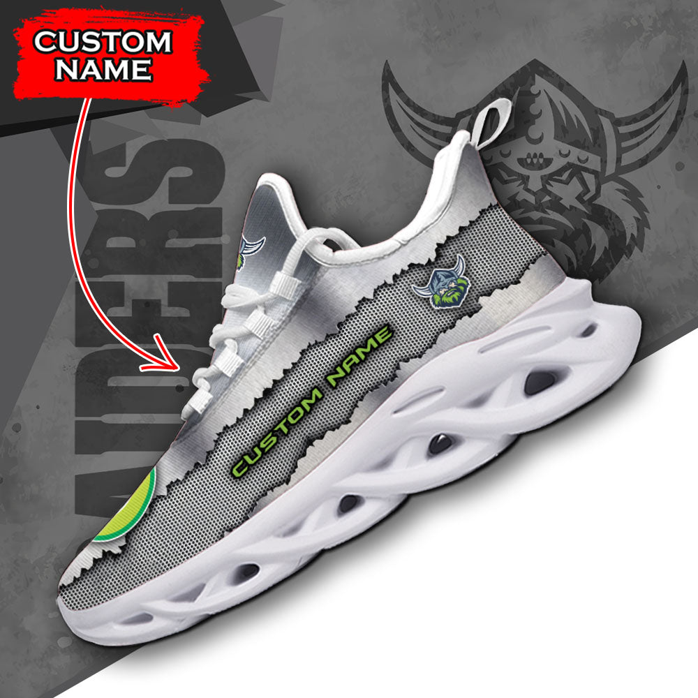 Personalized Canberra Raiders NRL Max Soul Shoes Sneakers for Men And Women – NFL Football Fan Shoes, Team Sneakers