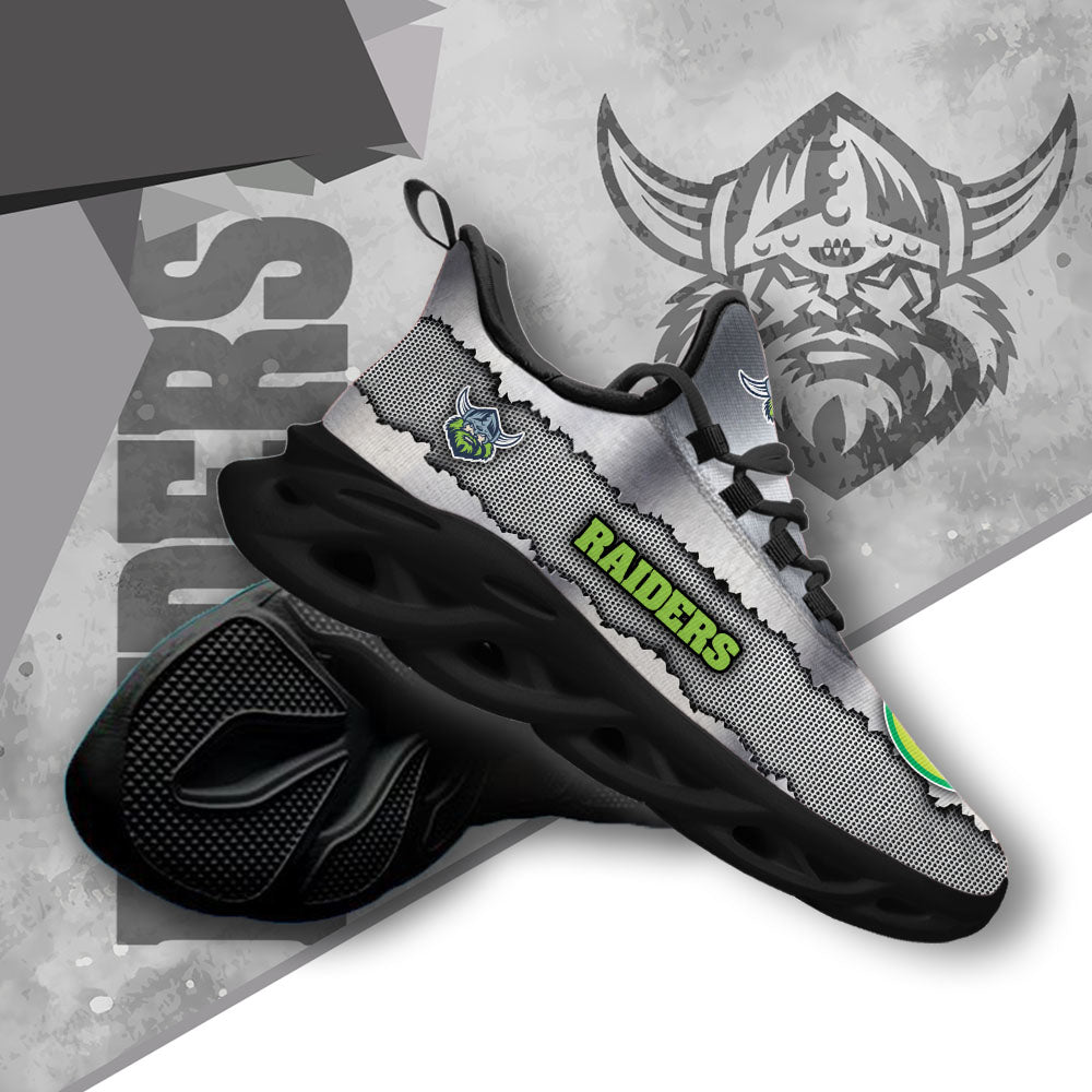 Personalized Canberra Raiders NRL Max Soul Shoes Sneakers for Men And Women – NFL Football Fan Shoes, Team Sneakers - Image 4