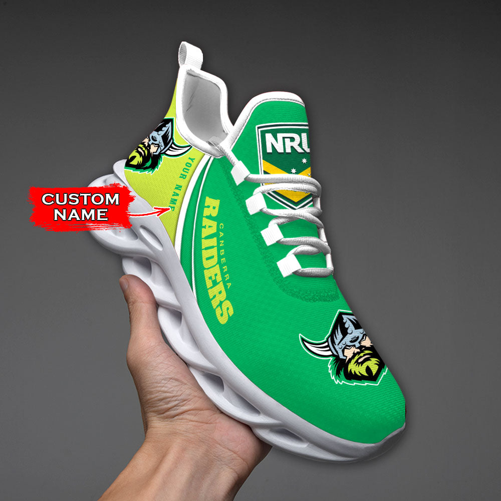 Personalized Canberra Raiders NRL Max Soul Shoes Sneakers for Men And Women – NFL Football Fan Shoes, Team Sneakers - Image 4