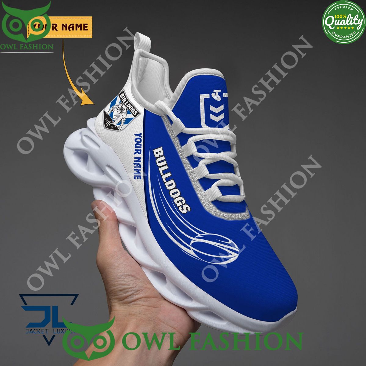 Personalized Canterbury Bankstown Bulldogs Max Soul Shoes Sneakers for Men And Women – Casual Shoes, Streetwear Shoes