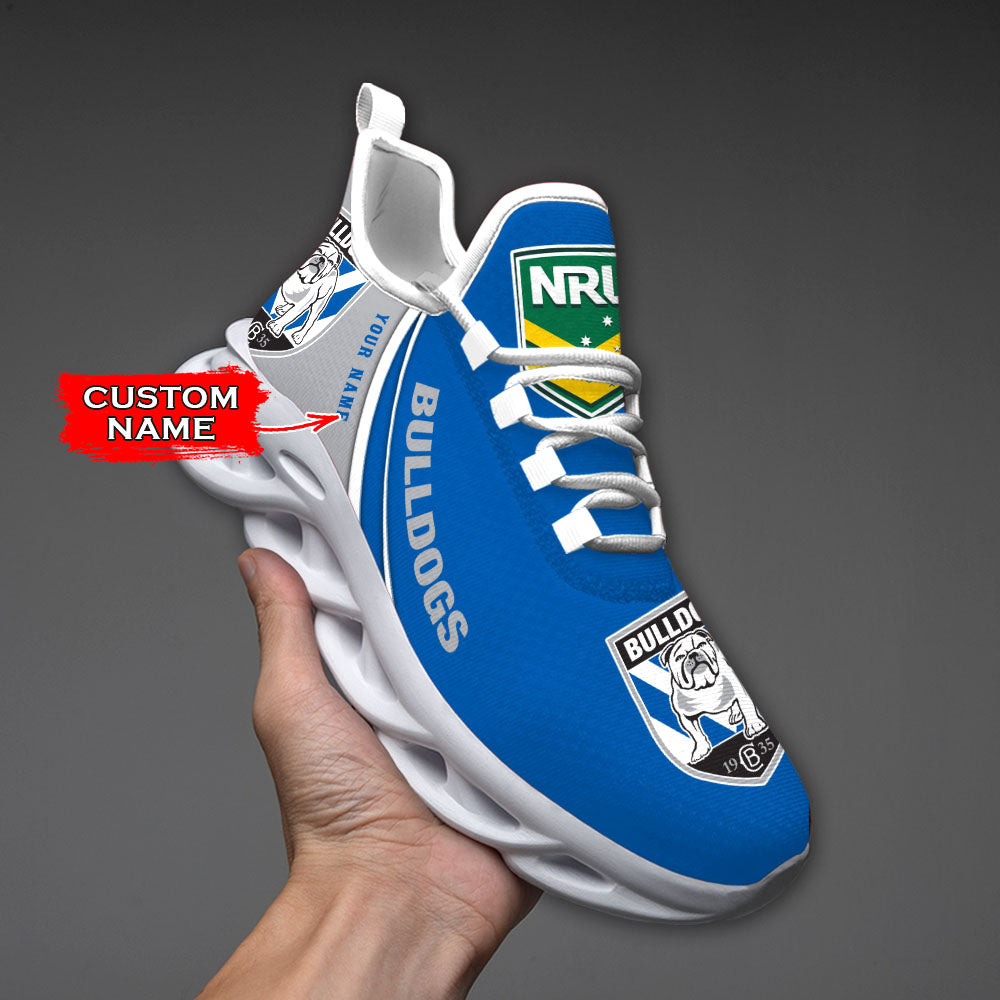 Personalized Canterbury-Bankstown Bulldogs NRL Max Soul Shoes Sneakers for Men And Women – Casual Shoes, Streetwear Shoes - Image 4