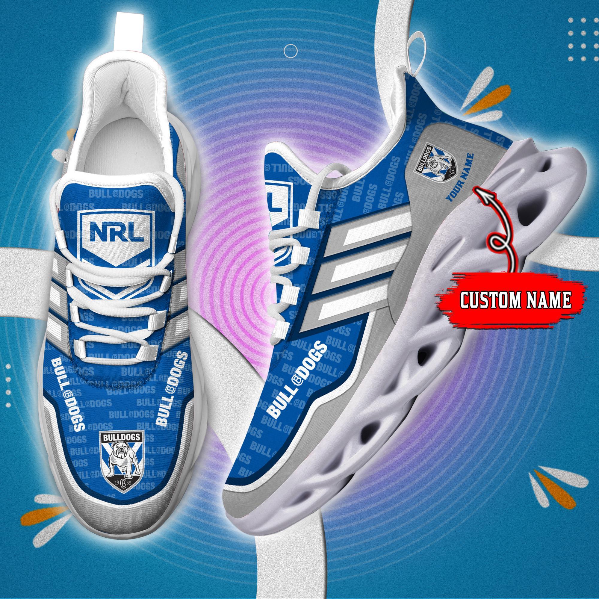 Personalized Canterbury Bulldogs Max Soul Shoes Sneakers for Men And Women – Casual Shoes, Streetwear Shoes