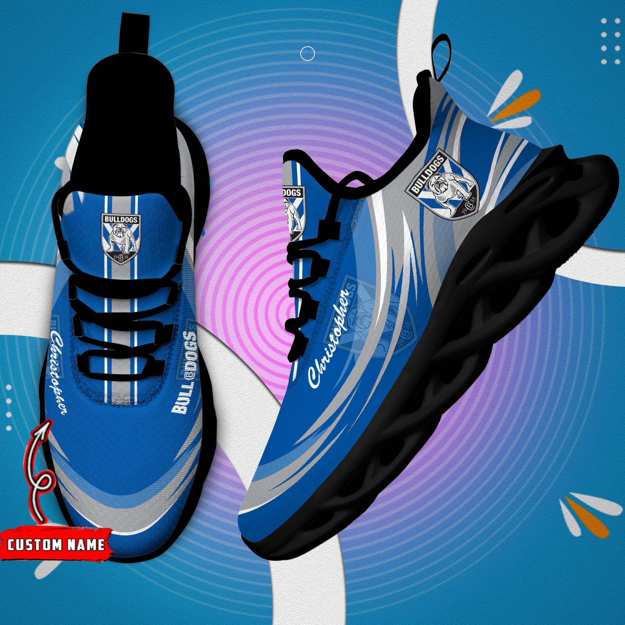 Personalized Canterbury Bulldogs Max Soul Shoes Sneakers for Men And Women – Casual Shoes, Streetwear Shoes - Image 4