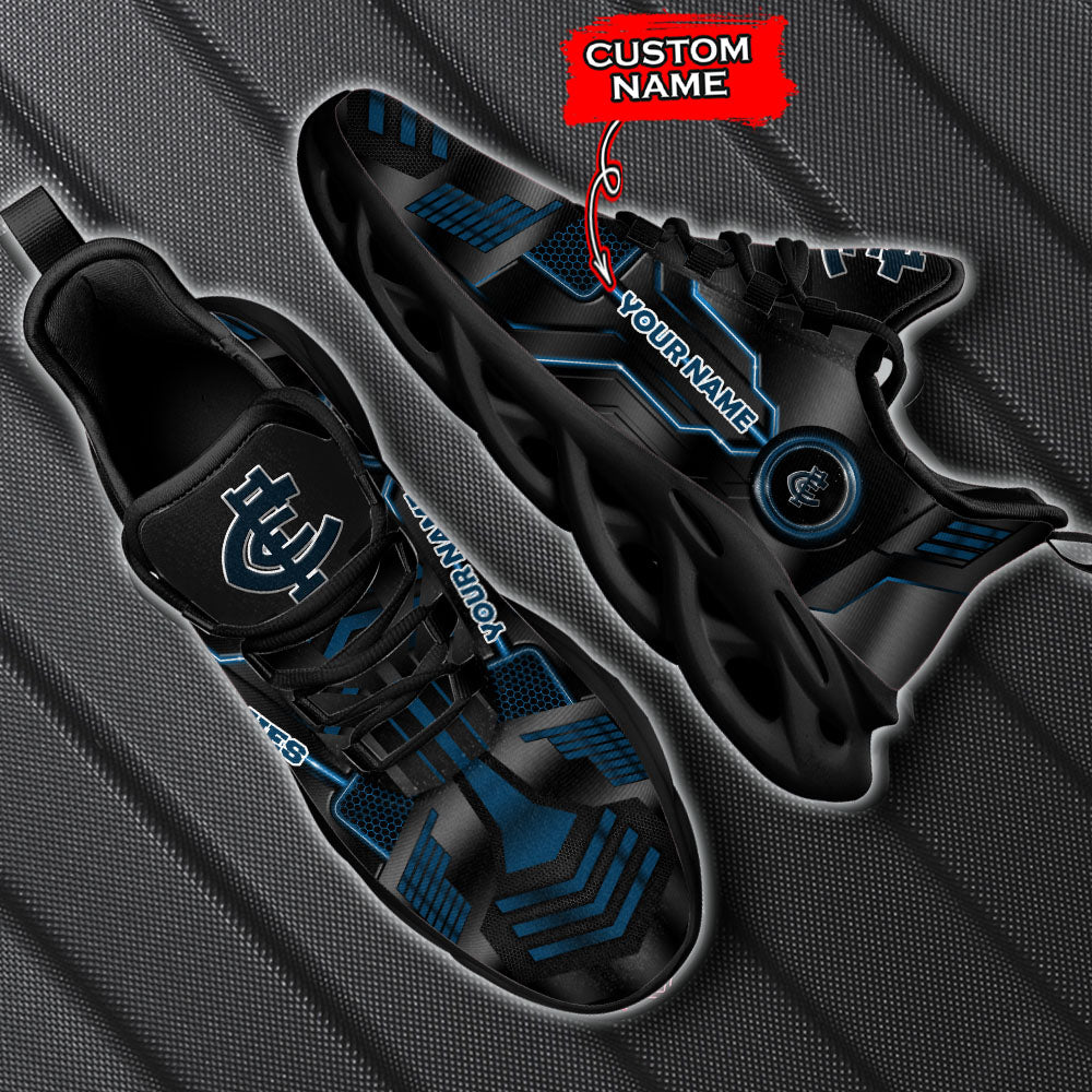 Personalized Carlton Blues AFL Max Soul Shoes Sneakers for Men And Women – Casual Shoes, Streetwear Shoes - Image 5