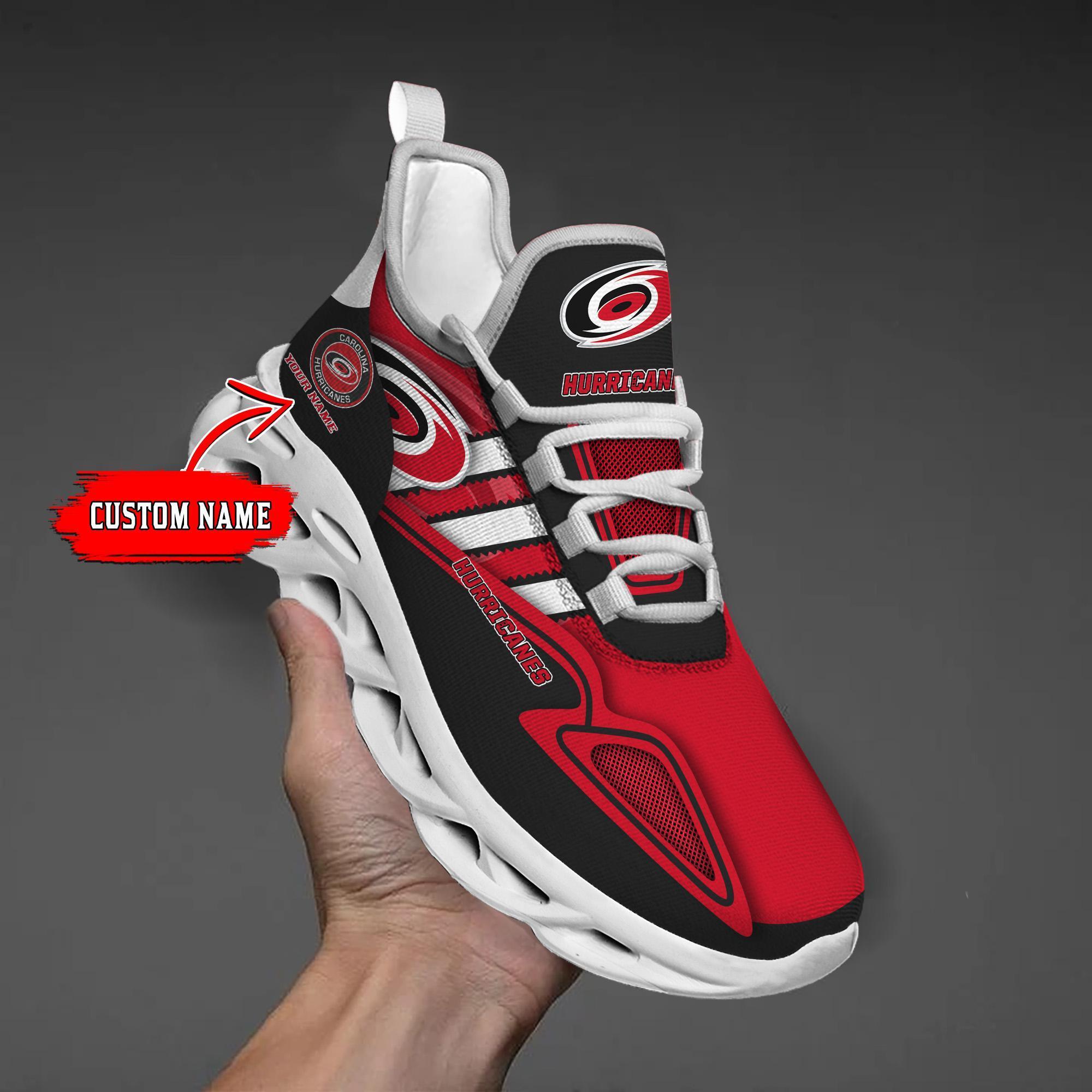 Personalized Carolina Hurricanes Max Soul Shoes Sneakers for Men And Women – NHL Hockey Fan Shoes, Team Sneakers