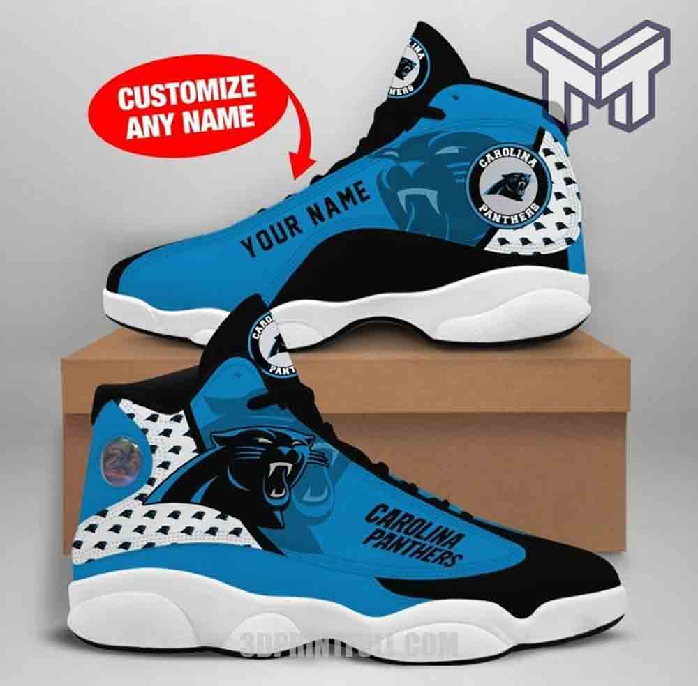 Personalized Carolina Panthers JD13 Sneakers Shoes for Men & Women | Custom Fan Gift