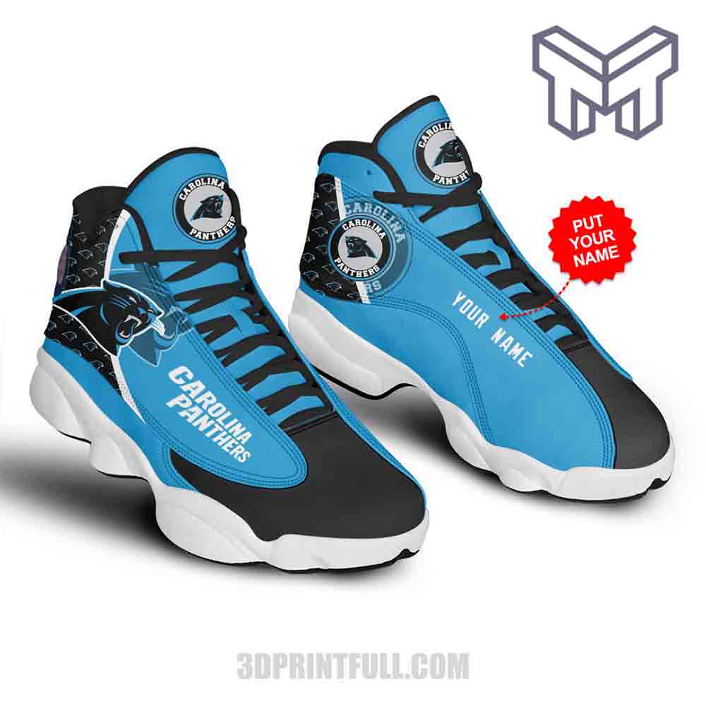 Personalized Carolina Panthers JD13 Sneakers Shoes for Men & Women | Custom Fan Gift