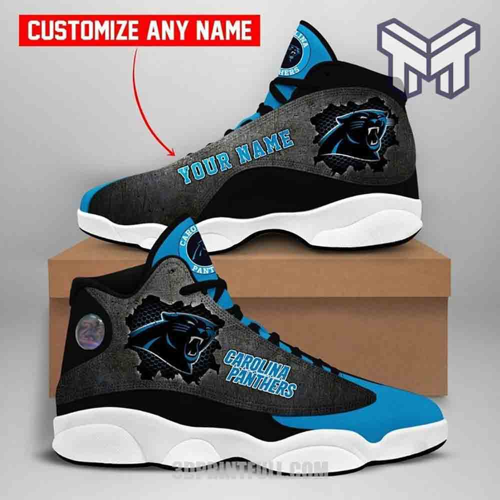 Personalized Carolina Panthers JD13 Sneakers Shoes for Men & Women | Custom Fan Gift