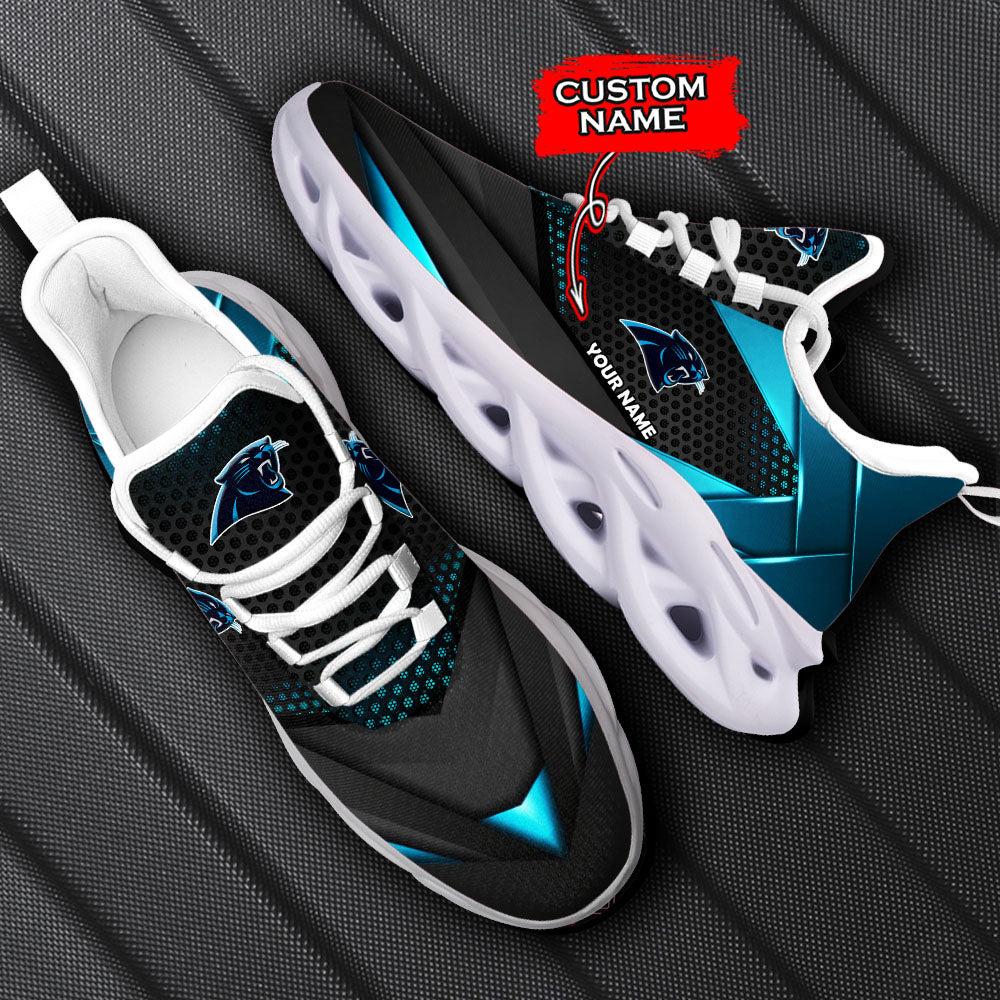 Personalized Carolina Panthers NFL Max Soul Shoes Sneakers for Men And Women – NFL Football Fan Shoes, Team Sneakers - Image 5
