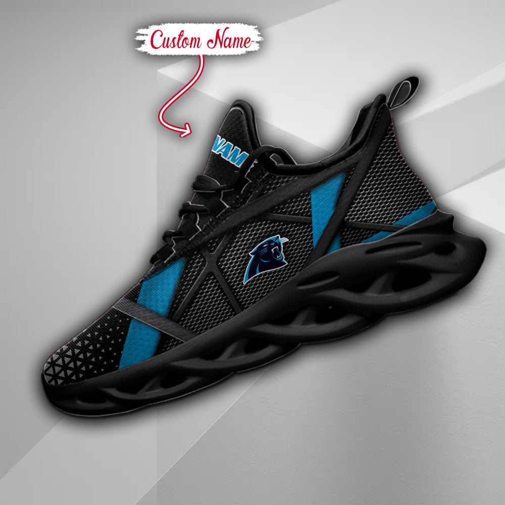 Personalized Carolina Panthers NFL Max Soul Shoes Sneakers for Men And Women – NFL Football Fan Shoes, Team Sneakers - Image 6