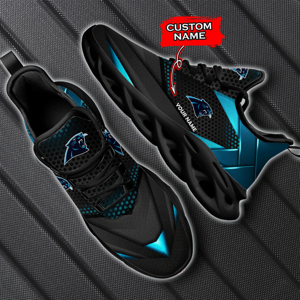 Personalized Carolina Panthers NFL Max Soul Shoes Sneakers for Men And Women – NFL Football Fan Shoes, Team Sneakers - Image 6