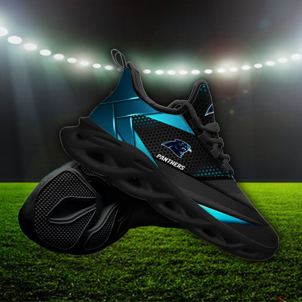 Personalized Carolina Panthers NFL Max Soul Shoes Sneakers for Men And Women – NFL Football Fan Shoes, Team Sneakers - Image 4