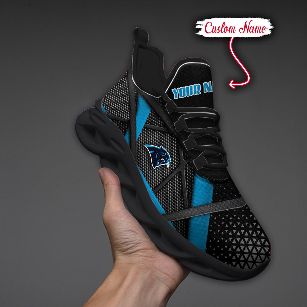 Personalized Carolina Panthers NFL Max Soul Shoes Sneakers for Men And Women – NFL Football Fan Shoes, Team Sneakers - Image 3
