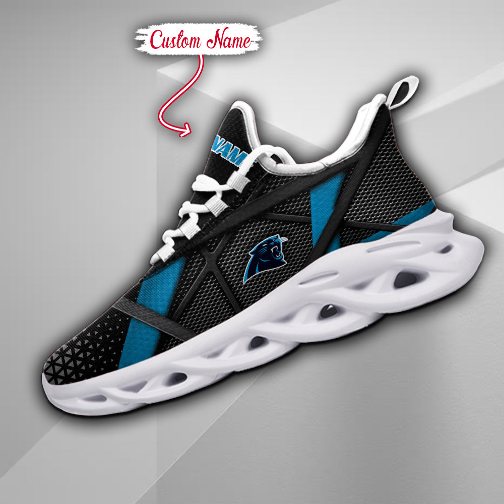 Personalized Carolina Panthers NFL Max Soul Shoes Sneakers for Men And Women – NFL Football Fan Shoes, Team Sneakers - Image 5