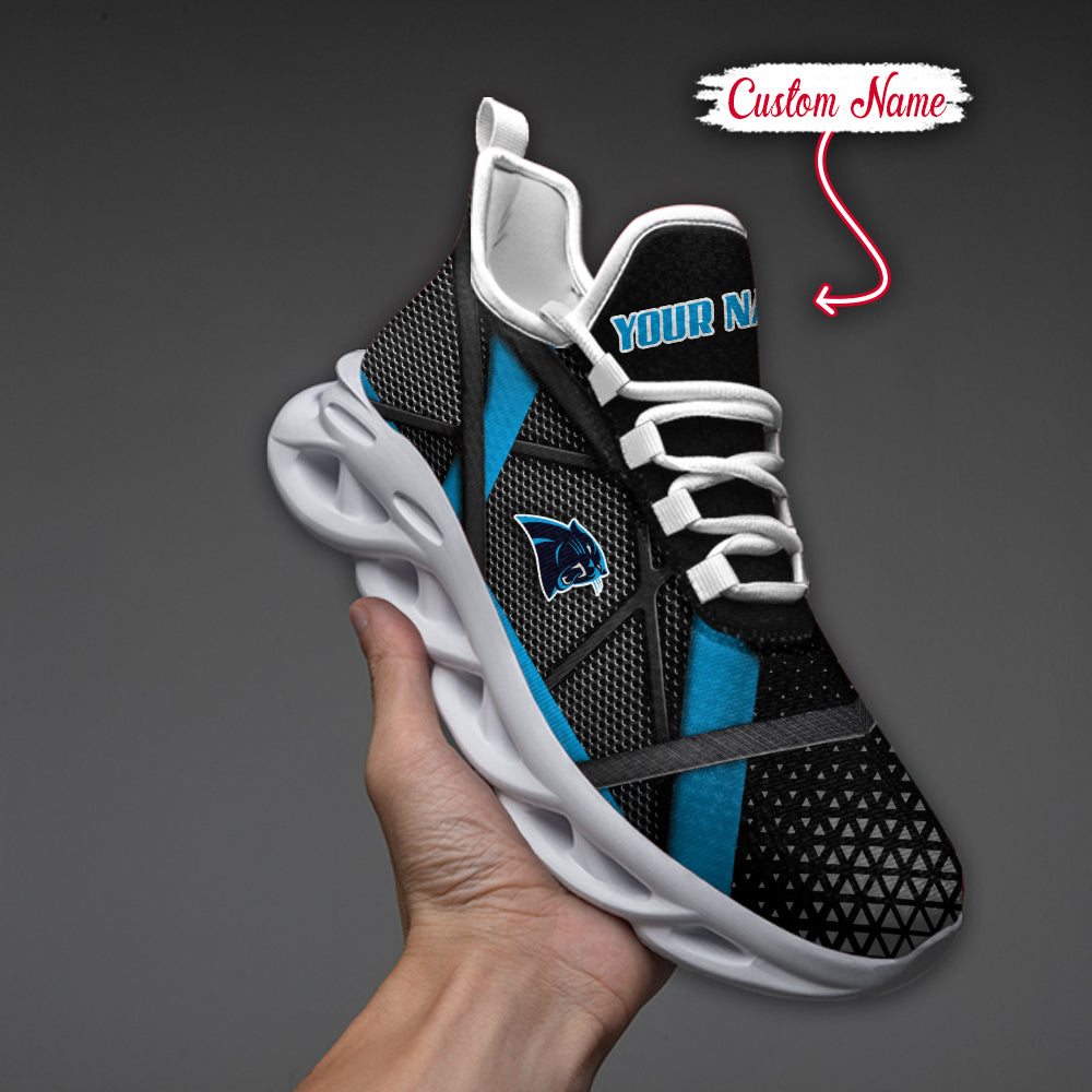 Personalized Carolina Panthers NFL Max Soul Shoes Sneakers for Men And Women – NFL Football Fan Shoes, Team Sneakers - Image 4