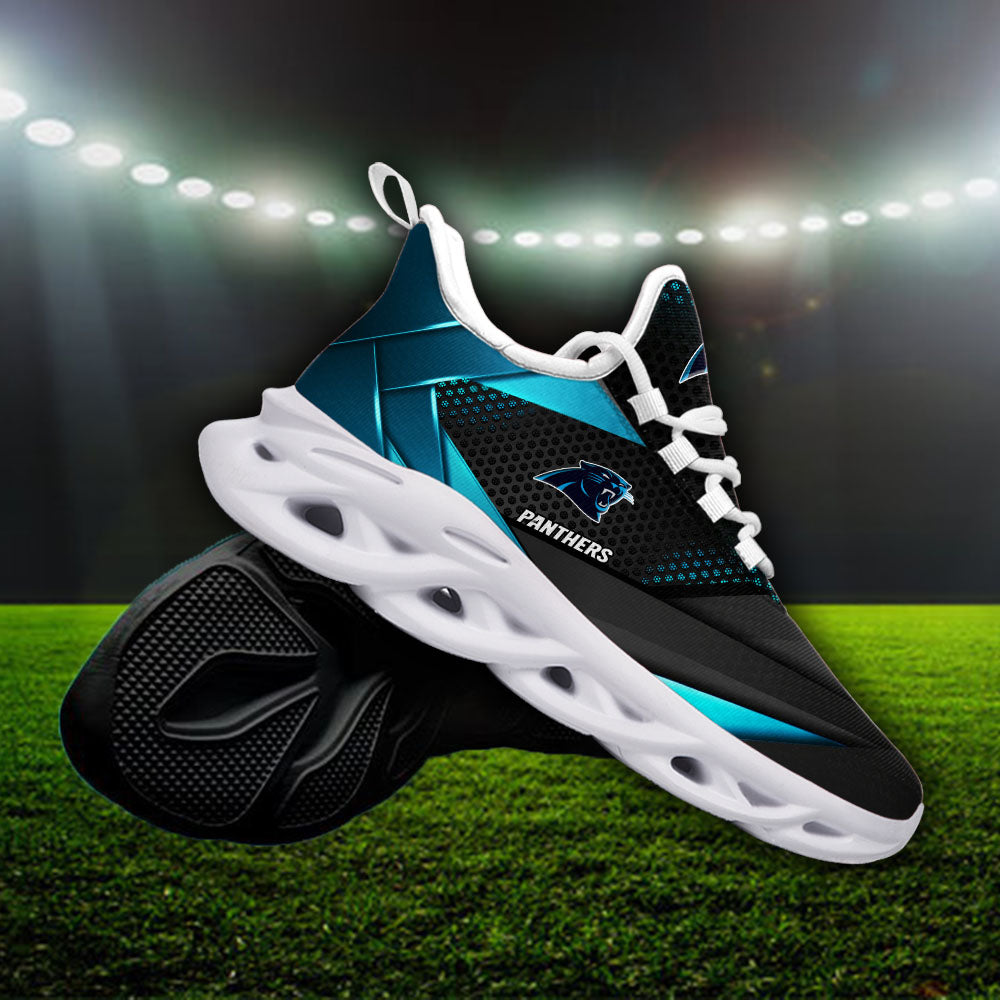 Personalized Carolina Panthers NFL Max Soul Shoes Sneakers for Men And Women – NFL Football Fan Shoes, Team Sneakers - Image 3