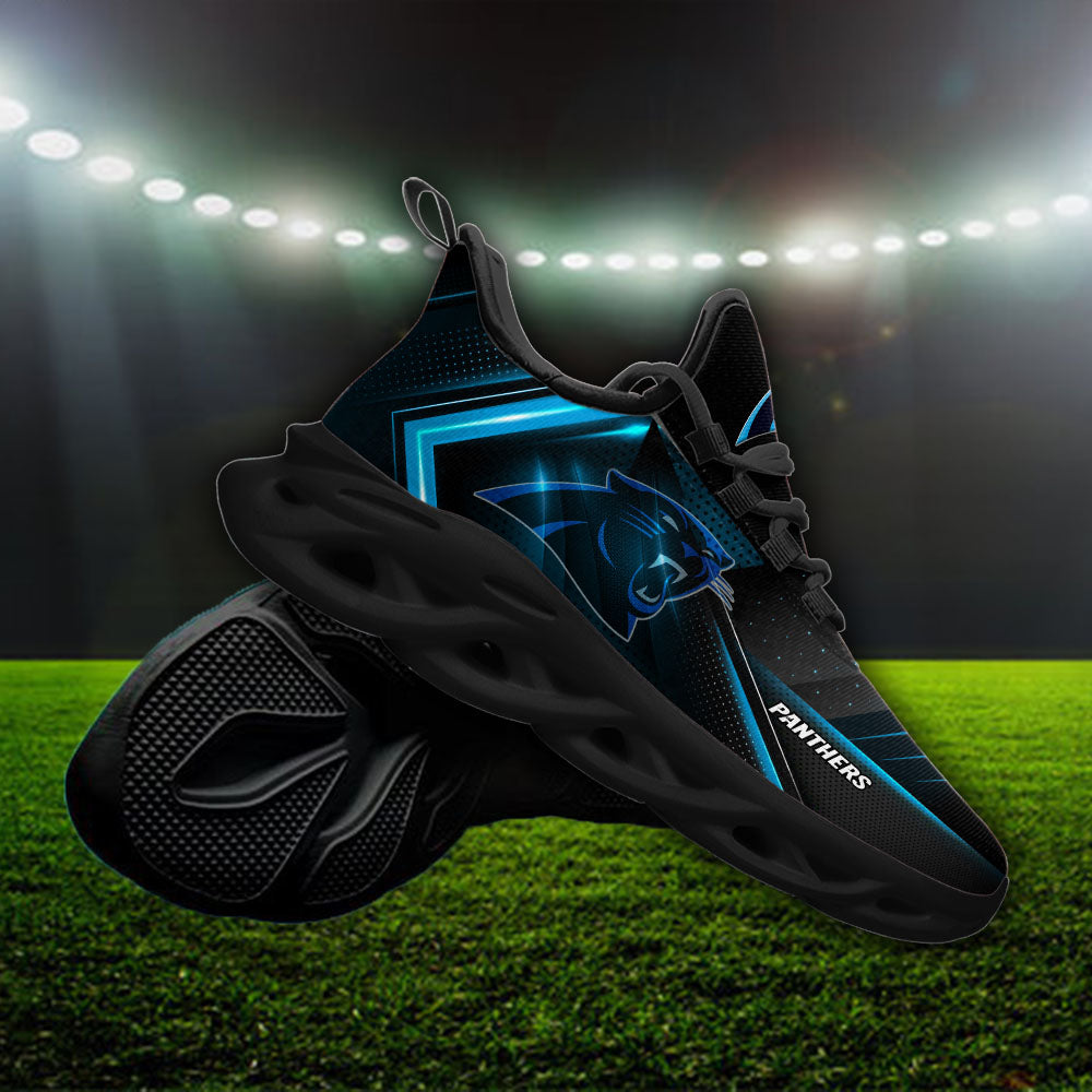 Personalized Carolina Panthers NFL Max Soul Shoes Sneakers for Men And Women – NFL Football Fan Shoes, Team Sneakers - Image 4