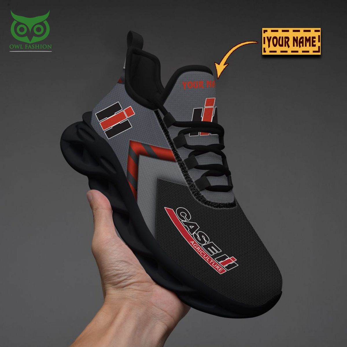 Personalized Case IH Max Soul Shoes Sneakers for Men And Women – Car Shoes, Racing Sneakers - Image 3