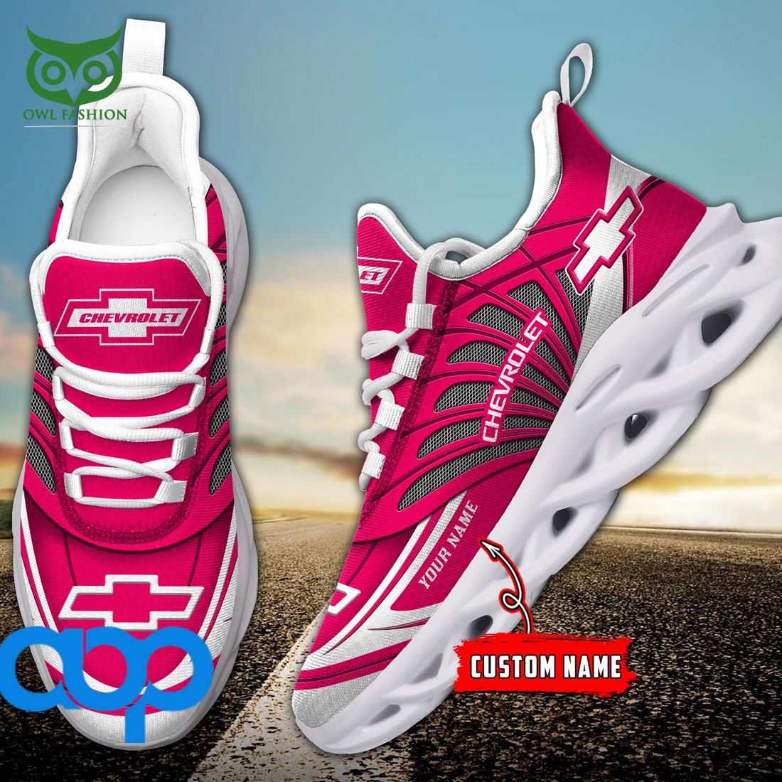 Personalized Chevrolet Max Soul Shoes Sneakers for Men And Women – Car Shoes, Racing Sneakers