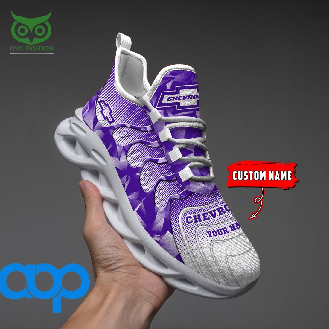 Personalized Chevrolet Max Soul Shoes Sneakers for Men And Women – Car Shoes, Racing Sneakers - Image 4