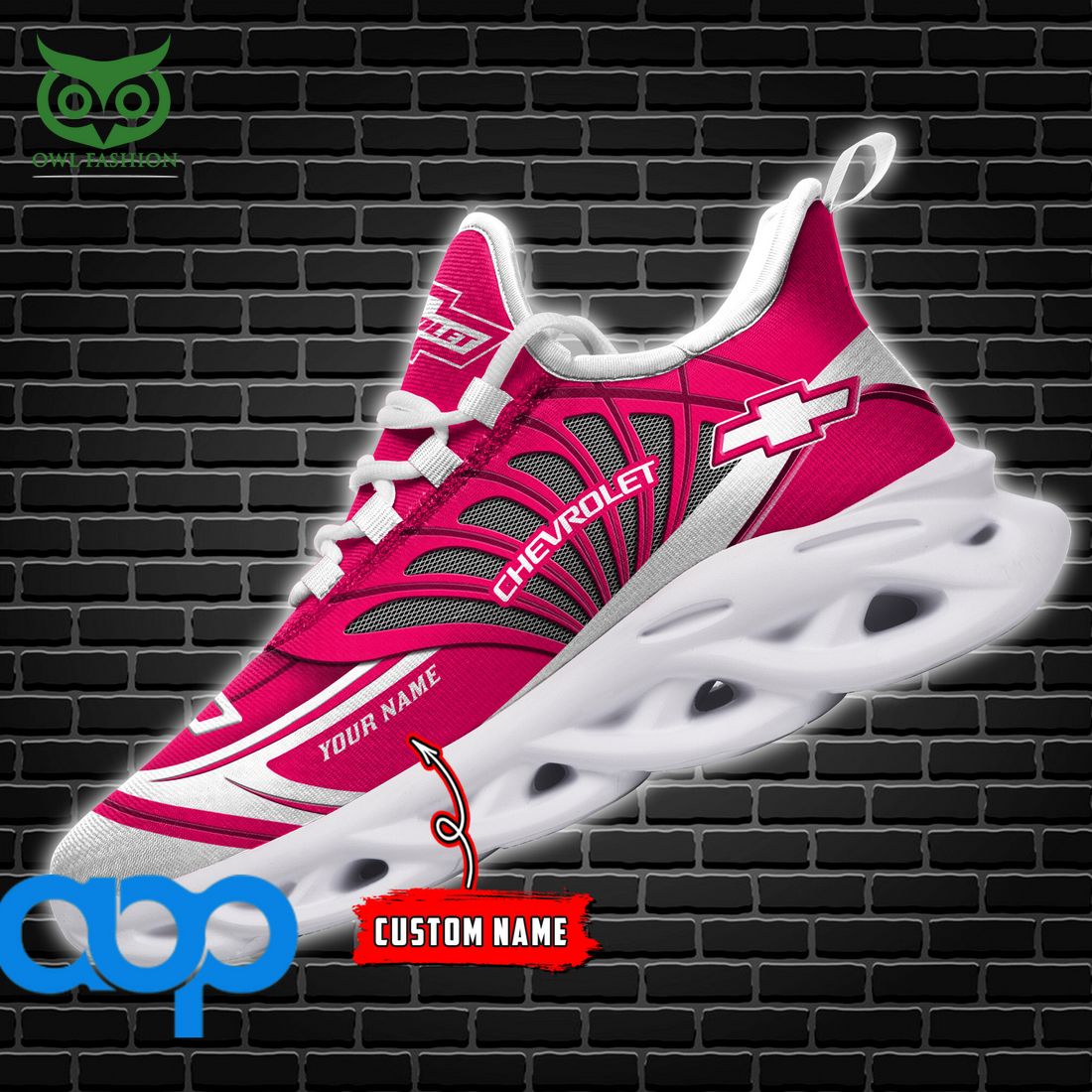 Personalized Chevrolet Max Soul Shoes Sneakers for Men And Women – Car Shoes, Racing Sneakers - Image 3