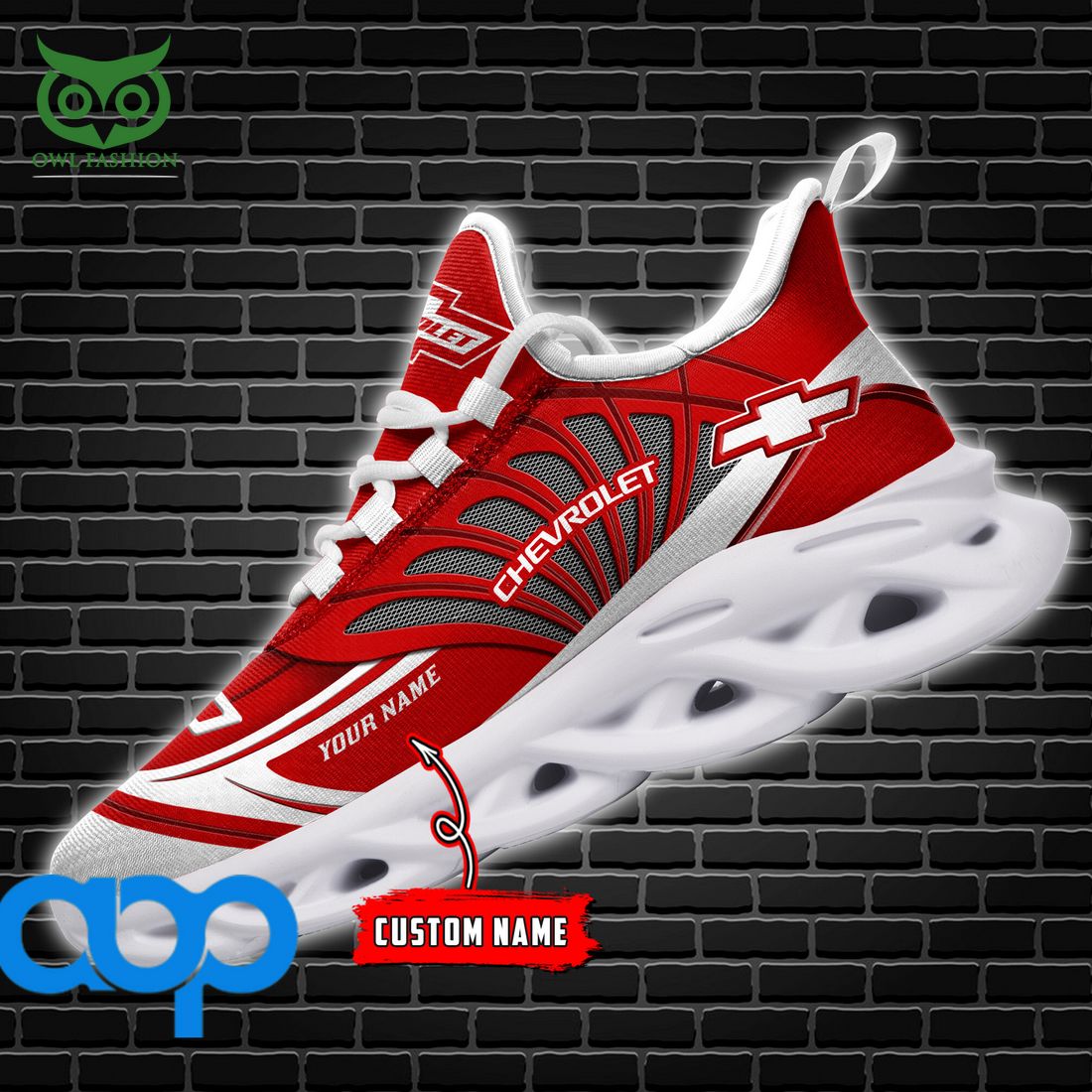 Personalized Chevrolet Max Soul Shoes Sneakers for Men And Women – Car Shoes, Racing Sneakers - Image 3