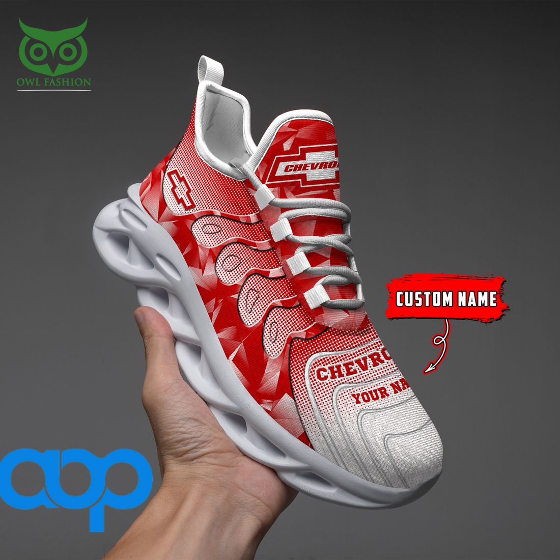 Personalized Chevrolet Max Soul Shoes Sneakers for Men And Women – Car Shoes, Racing Sneakers - Image 4